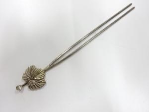 アンティーク　彫金　簪